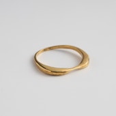 PLAFU/minamo thin pinky ring